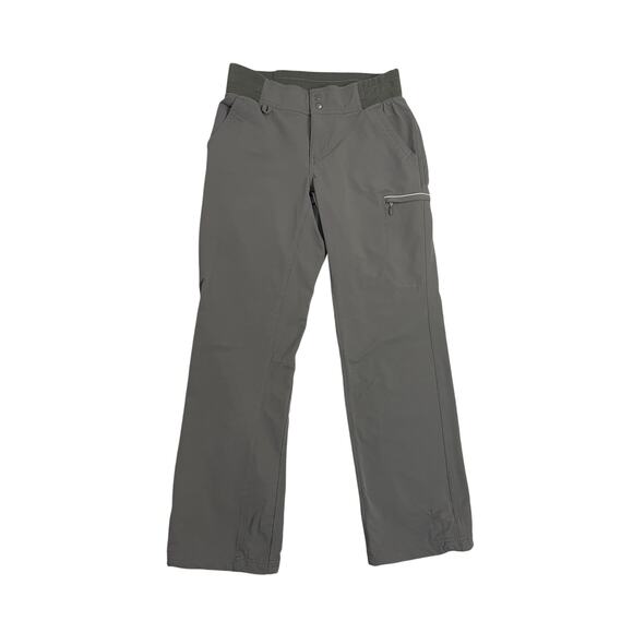 Duluth Trading Co Grey Insulated Snow Ski Pants Women's SZ 8 Outdoors Gorpcore - Picture 1 of 5